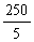 250/5